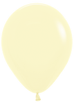 Betallic Latex Pastel Matte Yellow 11″ Latex Balloons (100 count)