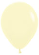 Pastel Matte Yellow 11″ Latex Balloons (100 count)