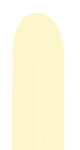 Pastel Matte Yellow 260B Latex Balloons (50)