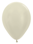 Betallic Latex Pearl Ivory 5″ Latex Balloons (100 count)