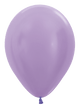 Globos de látex de 5″ color lila perla (100 unidades)