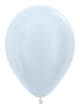 Globos de látex blanco perla de 11″ (100 unidades)