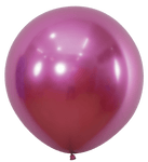 Betallic Latex Reflex Fuchsia 24″ Latex Balloons (10 count)
