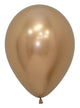 Reflex Gold 5″ Latex Balloons (100 count)