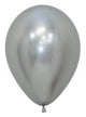 Reflex Silver 5″ Latex Balloons (100 count)