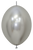 Betallic Latex Reflex Silver 6″ Link-O-Loon Balloons (50 count)