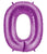 Betallic Mylar & Foil 40" Purple Number Balloons