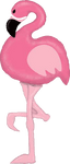 Betallic Mylar & Foil 60" Giant Pink Flamingo Balloon