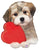 Betallic Mylar & Foil Adorable Puppy Love 29″ Balloon