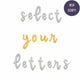 Balloon Letters Script Cursive