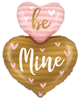 Be Mine Heart Duo 42″ Balloon