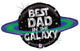 Best Dad in the Galaxy 31″ Balloon