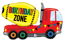 Betallic Mylar & Foil Birthday Zone Truck 30″ Balloon