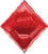 Betallic Mylar & Foil Casino Diamond Shape 35″ Balloon
