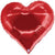 Betallic Mylar & Foil Casino Heart Shape 35″ Balloon