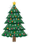 Betallic Mylar & Foil Christmas Tree 60″ Balloon