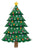 Betallic Mylar & Foil Christmas Tree 60″ Balloon