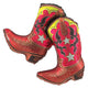 Cowboy Dancing Boots 36″ Balloon