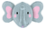 Betallic Mylar & Foil Dimensional Elephant 34″ Balloon