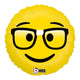 Emoji Nerd Smiley Face 18″ Balloon