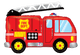 Fire Truck 40″ Balloon