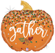 Gather Pumpkin Holographic 28″ Balloon