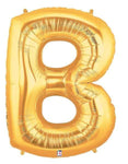 Betallic Mylar & Foil Gold Letter B 40″ Balloon