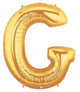Gold Letter G 40″ Balloon
