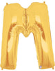Gold Letter M 34″ Balloon