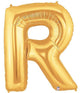 Gold Letter R 40″ Balloon