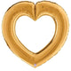 Gold Linking Heart 41″ Balloon