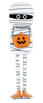 Betallic Mylar & Foil Halloween Mummy 65″ Balloon