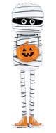 Globo Momia Halloween 65″