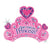 Betallic Mylar & Foil Happy Birthday Princess Tiara 34″ Balloon
