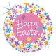Happy Easter Spring Petals 18″ Balloon