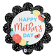 Globo Happy Mother's Day Butterfly Dots 18″
