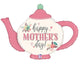 Tetera Happy Mother's Day Globo 35″