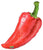 Betallic Mylar & Foil Hot Pepper 34″ Balloon