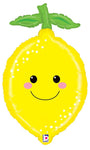 Betallic Mylar & Foil Lemon Fruit Produce Pals 26″ Balloon