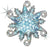 Betallic Mylar & Foil Linky Holographic Snowflake 38″ Balloon