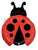 Betallic Mylar & Foil Little Ladybug 27″ Holographic Balloon