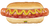 Betallic Mylar & Foil Mighty Hotdog 34″ (5 count)