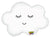 Betallic Mylar & Foil Mighty Sleepy Cloud 30″ Balloon