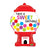 Betallic Mylar & Foil Mighty Sweet Gumball Birthday 31″ Balloon