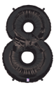 Number 8 Black 34″ Balloon