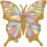 Betallic Mylar & Foil Opal Butterfly 33″ Balloon