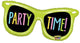 Party Time Shades Globo de 38″