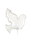 Betallic Mylar & Foil Pearl White Dove 14″ Balloon (requires heat-sealing)