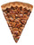 Betallic Mylar & Foil Pecan Pie Slice 34″ Balloon