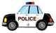 Coche de Policía Globo 34″